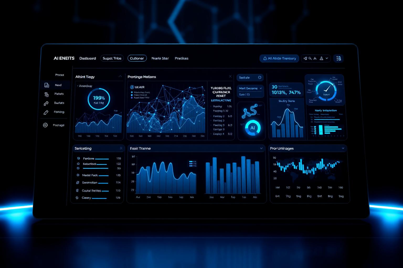 NexFlow AI dashboard